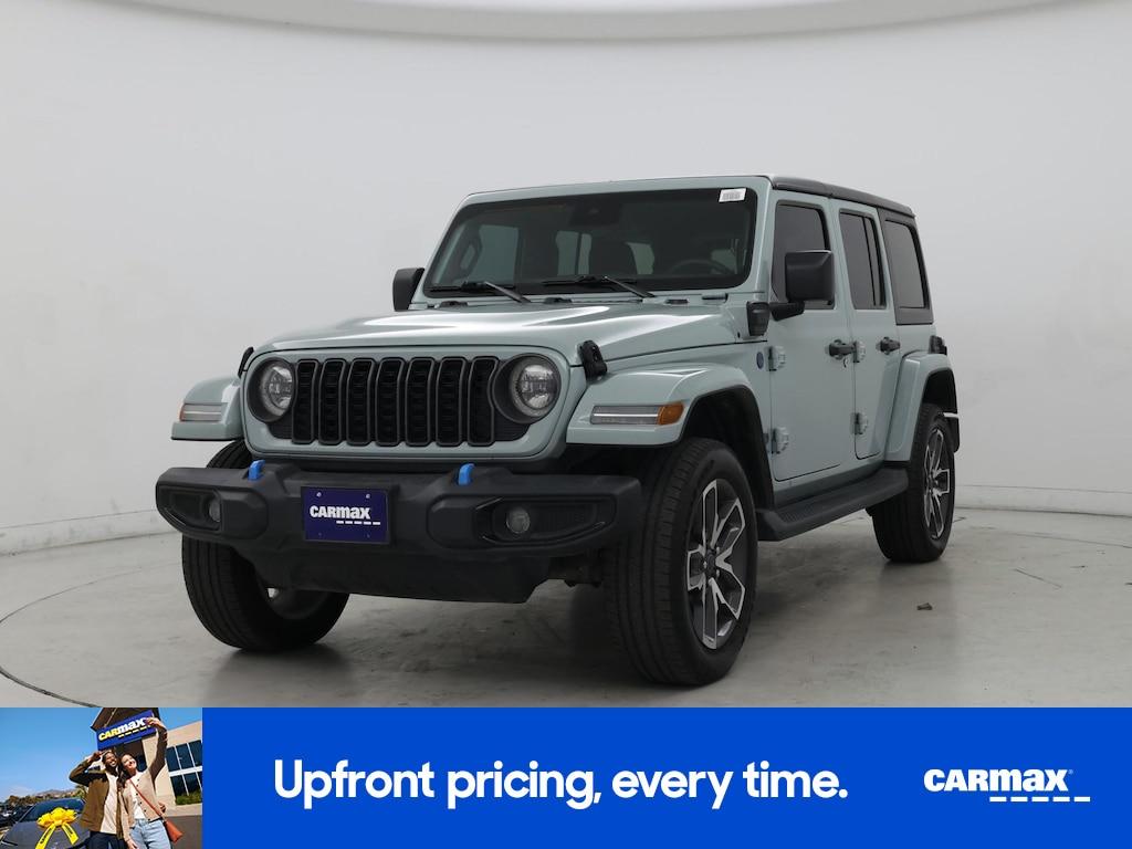 used 2024 Jeep Wrangler 4xe car, priced at $32,998