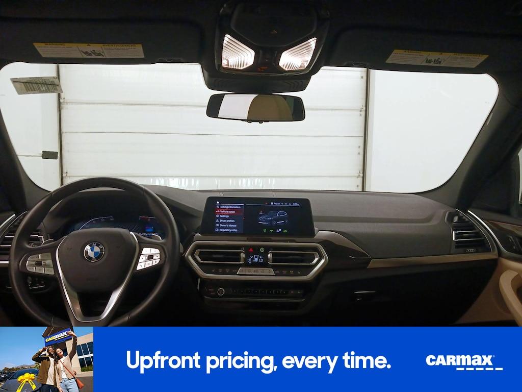 used 2023 BMW X3 car, priced at $27,998