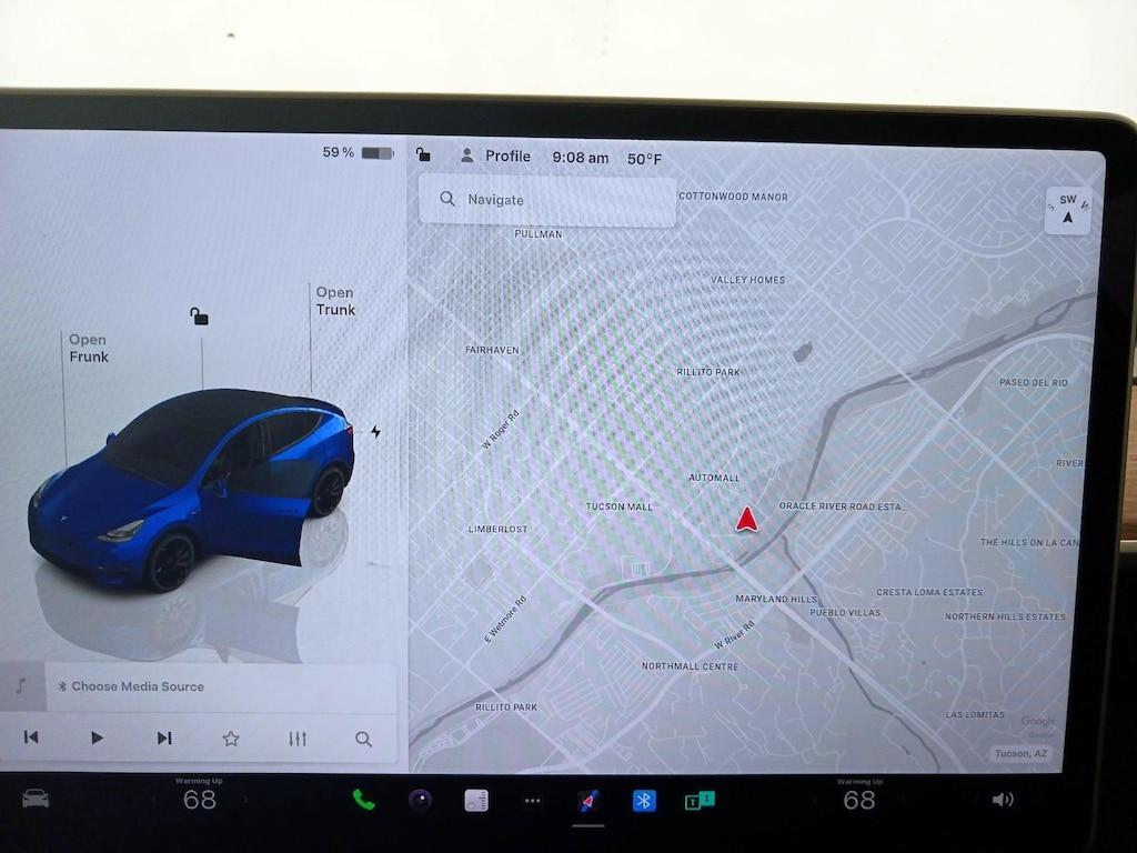 used 2025 Tesla Model Y car, priced at $43,998