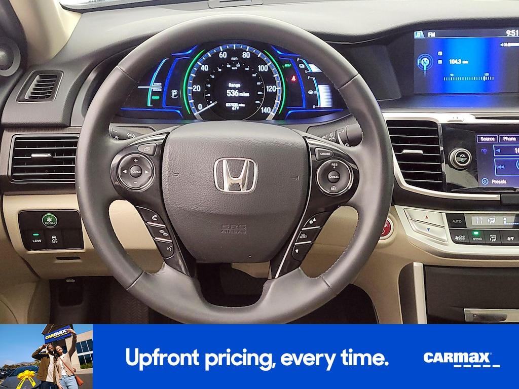 used 2015 Honda Accord Hybrid car, priced at $20,998