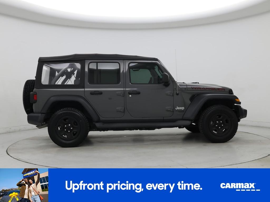 used 2020 Jeep Wrangler car, priced at $25,998
