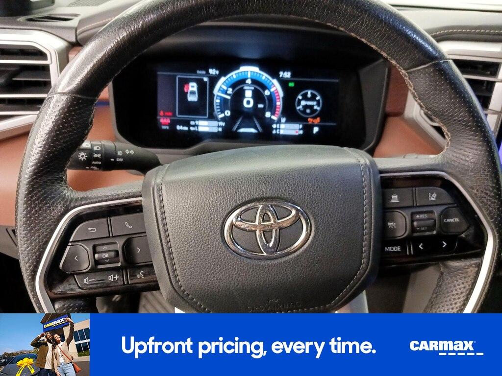 used 2022 Toyota Tundra car, priced at $49,998