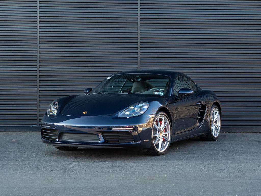 used 2021 Porsche 718 Cayman car, priced at $76,991