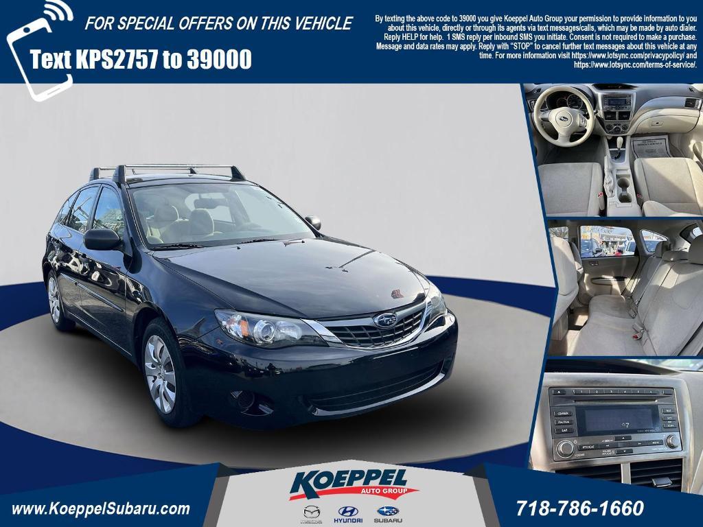 used 2008 Subaru Impreza car, priced at $6,998