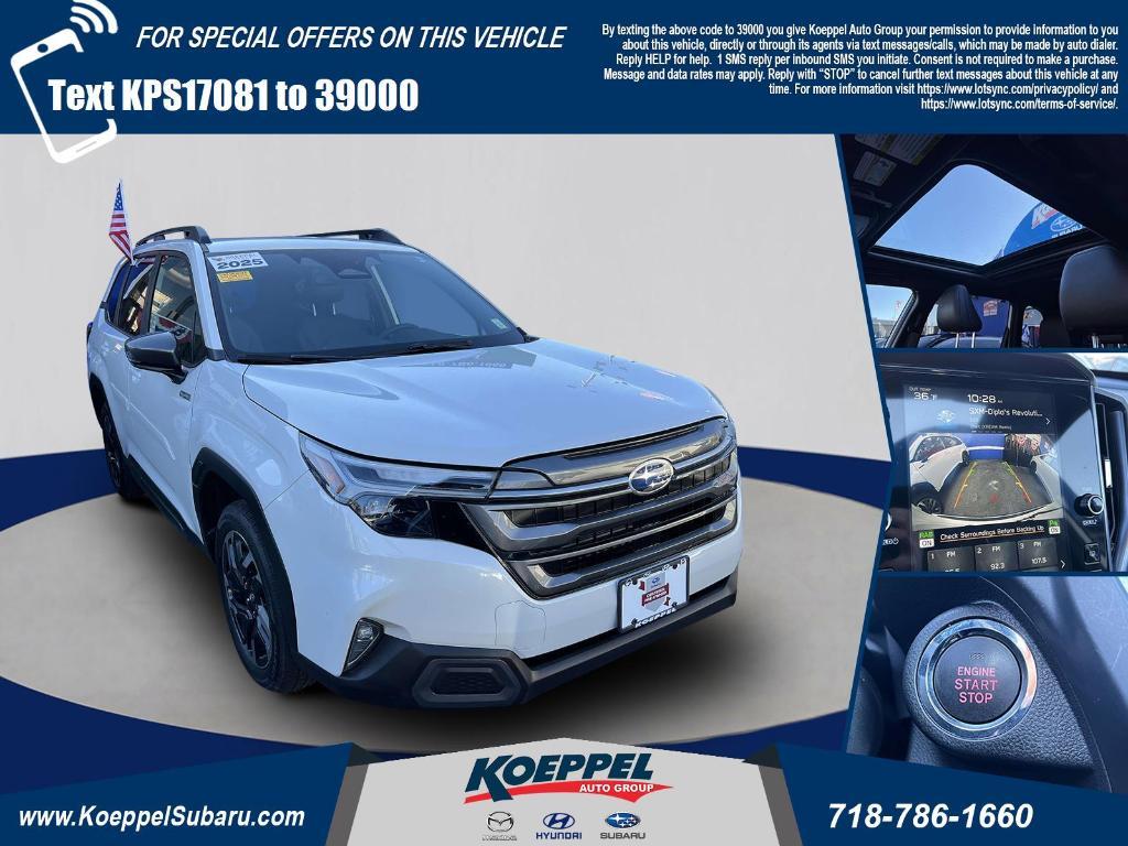used 2025 Subaru Forester Hybrid car, priced at $37,788