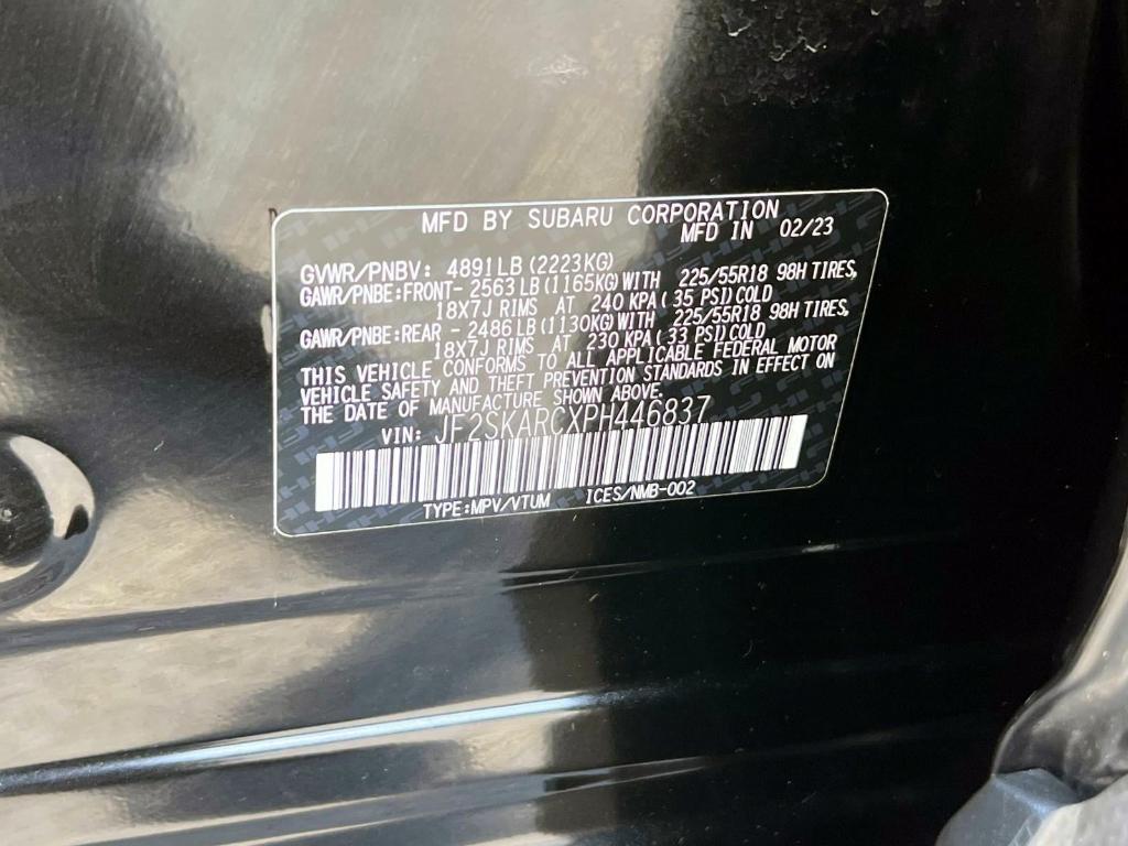 used 2023 Subaru Forester car, priced at $30,388