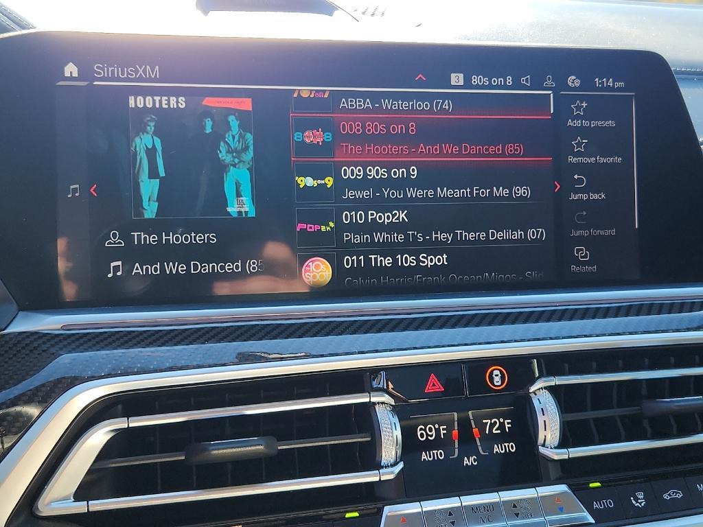 used 2021 BMW X5 M car, priced at $58,979