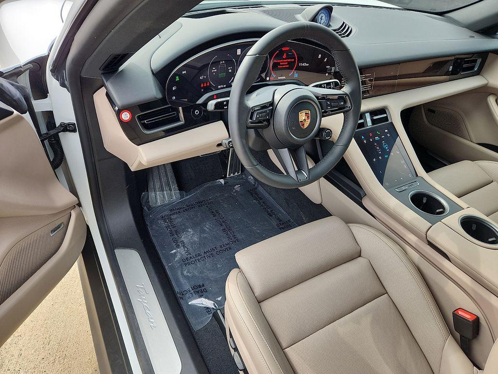 used 2025 Porsche Taycan car, priced at $99,498