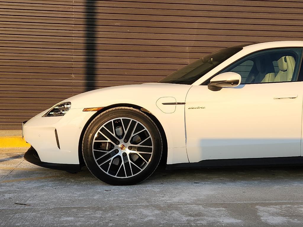 used 2025 Porsche Taycan car, priced at $99,887