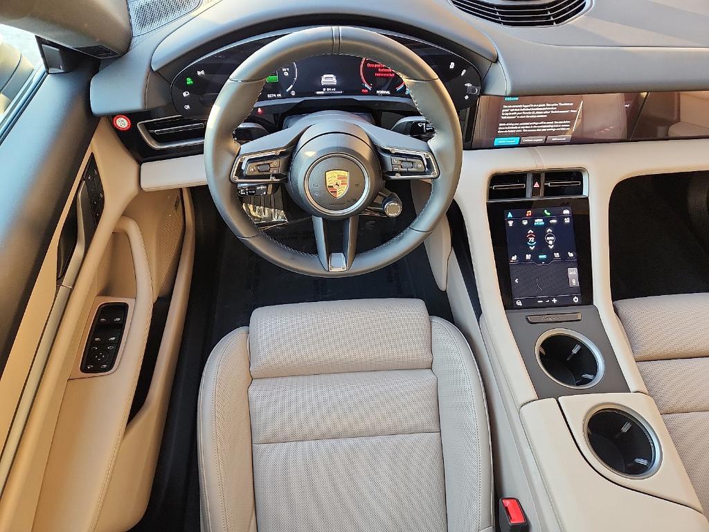 used 2025 Porsche Taycan car, priced at $99,887