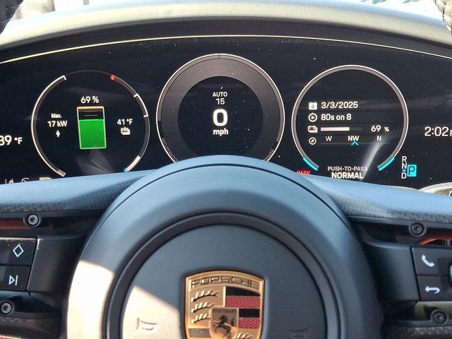 new 2025 Porsche Taycan car, priced at $182,825