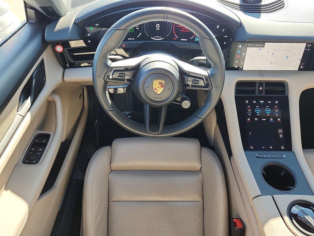 used 2025 Porsche Taycan car, priced at $102,168