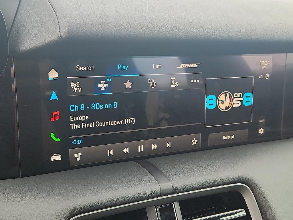 used 2025 Porsche Taycan car, priced at $92,494