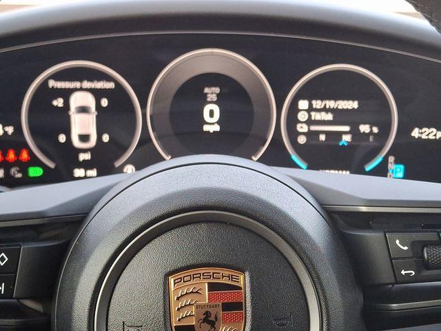 used 2025 Porsche Taycan car, priced at $97,887