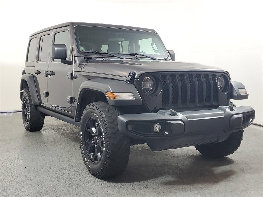 used 2021 Jeep Wrangler car, priced at $28,988