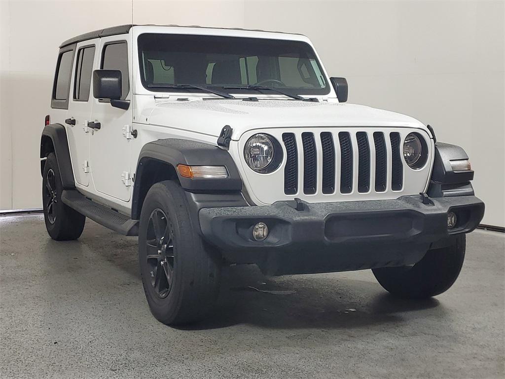 used 2022 Jeep Wrangler Unlimited car, priced at $27,988