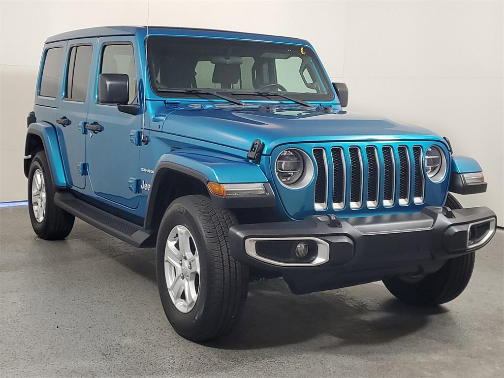 used 2020 Jeep Wrangler Unlimited car, priced at $26,988