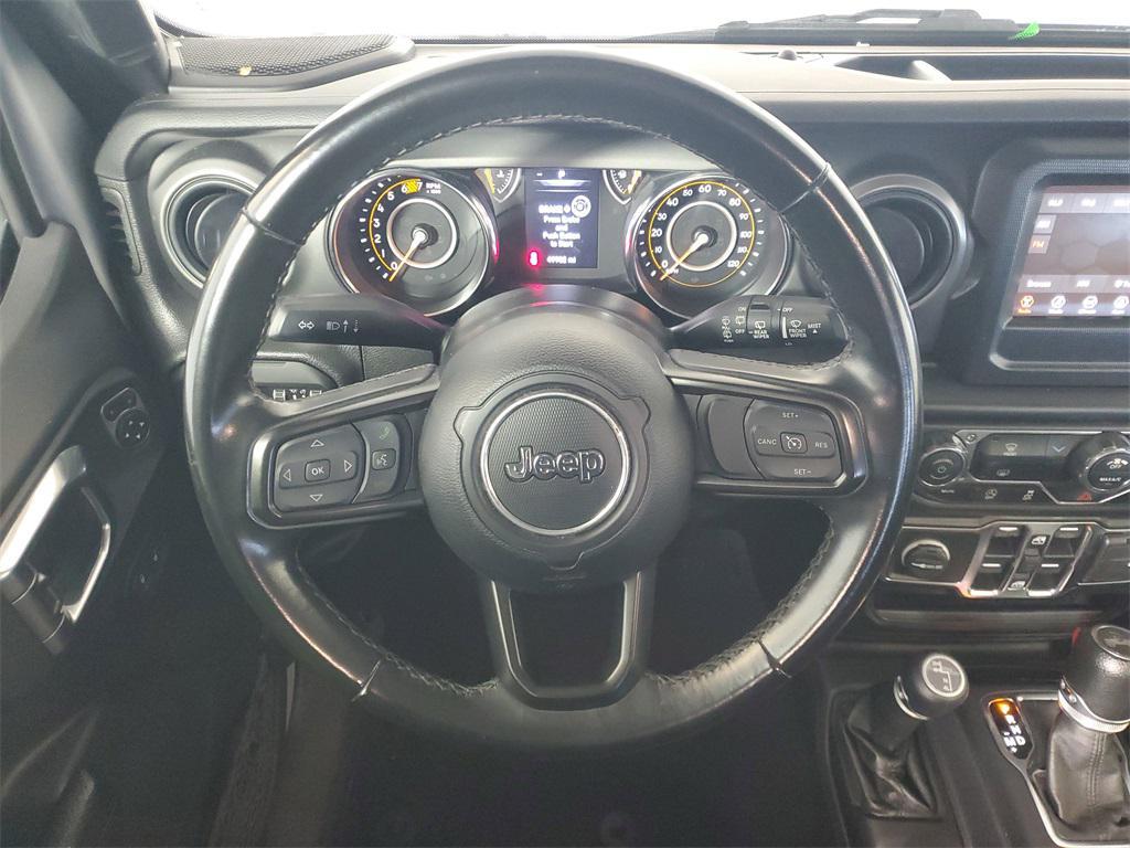 used 2022 Jeep Wrangler Unlimited car, priced at $24,988