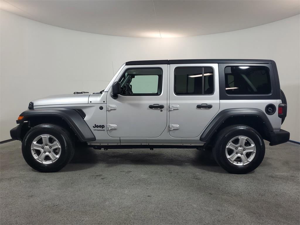 used 2022 Jeep Wrangler Unlimited car, priced at $24,988