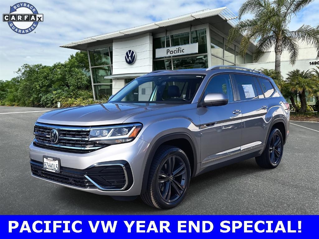 used 2022 Volkswagen Atlas car, priced at $27,400