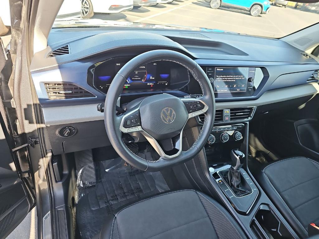 used 2023 Volkswagen Taos car, priced at $22,085