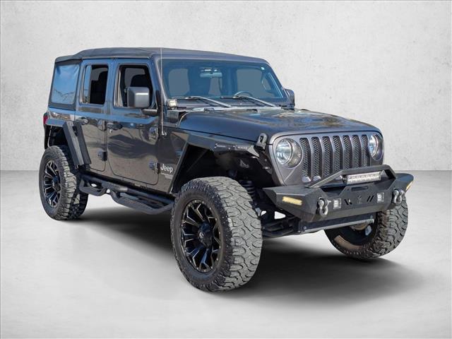 used 2018 Jeep Wrangler Unlimited car, priced at $23,337