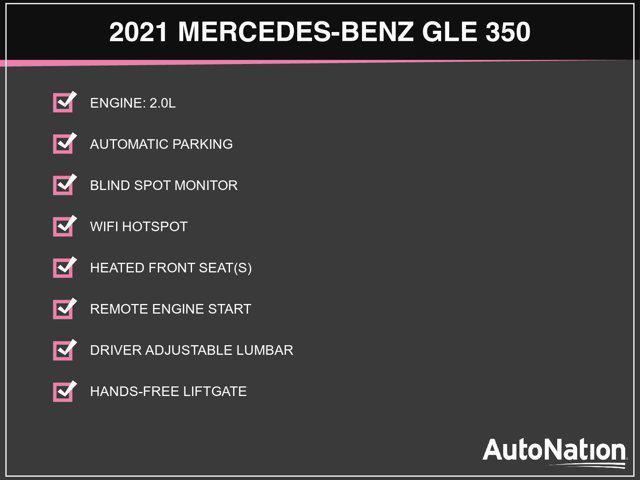 used 2021 Mercedes-Benz GLE 350 car, priced at $28,995
