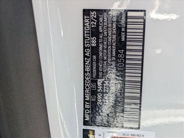 new 2026 Mercedes-Benz AMG CLE 53 car, priced at $87,735