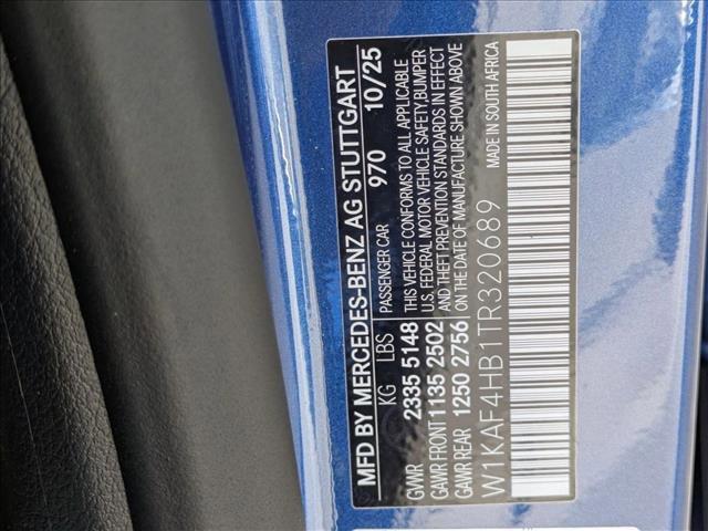 new 2026 Mercedes-Benz C-Class car, priced at $57,950