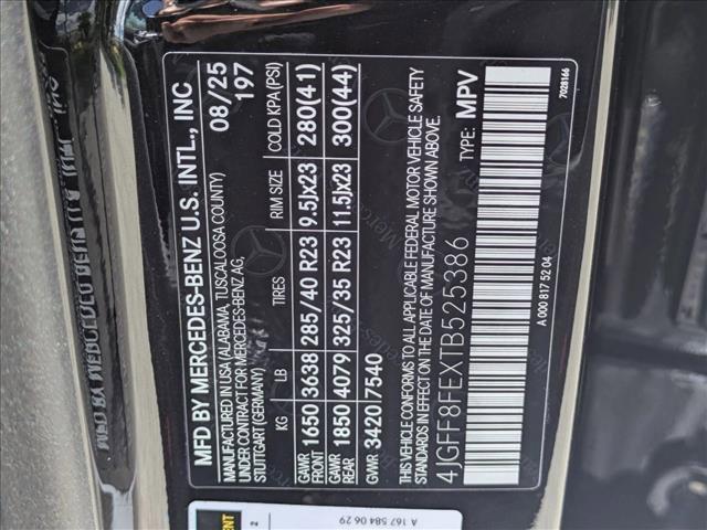 new 2026 Mercedes-Benz GLS 580 car, priced at $127,905