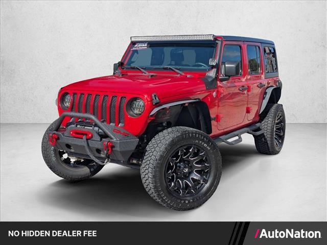 used 2018 Jeep Wrangler Unlimited car, priced at $22,083