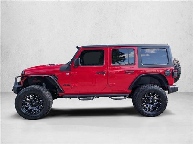 used 2018 Jeep Wrangler Unlimited car, priced at $22,083