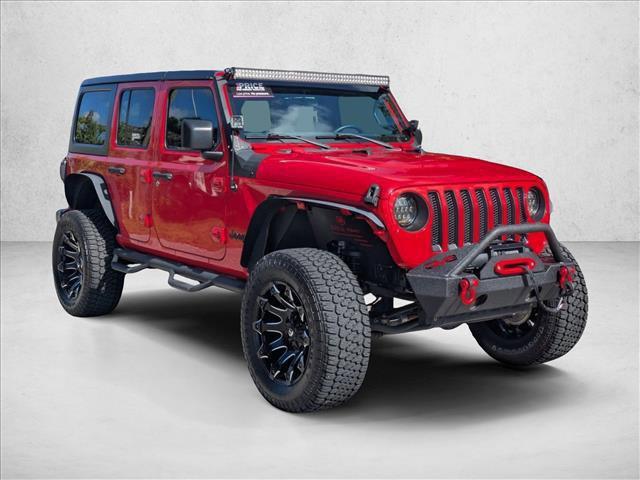 used 2018 Jeep Wrangler Unlimited car, priced at $22,083