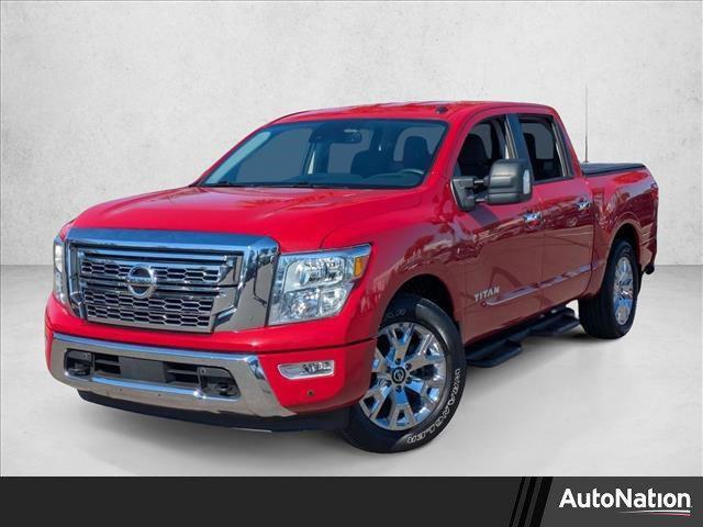 used 2021 Nissan Titan car, priced at $22,995