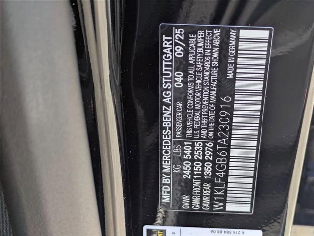 new 2026 Mercedes-Benz E-Class car, priced at $66,420