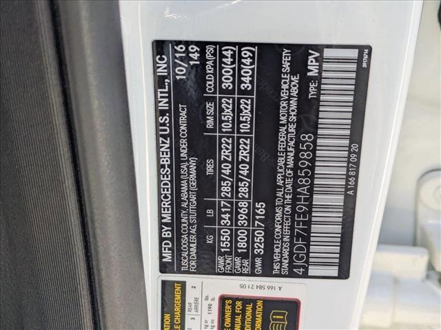 used 2017 Mercedes-Benz AMG GLS 63 car, priced at $37,673