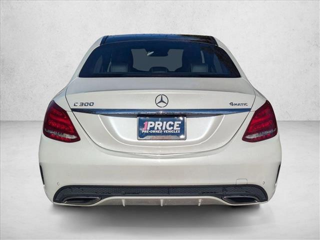 used 2015 Mercedes-Benz C-Class car, priced at $14,300