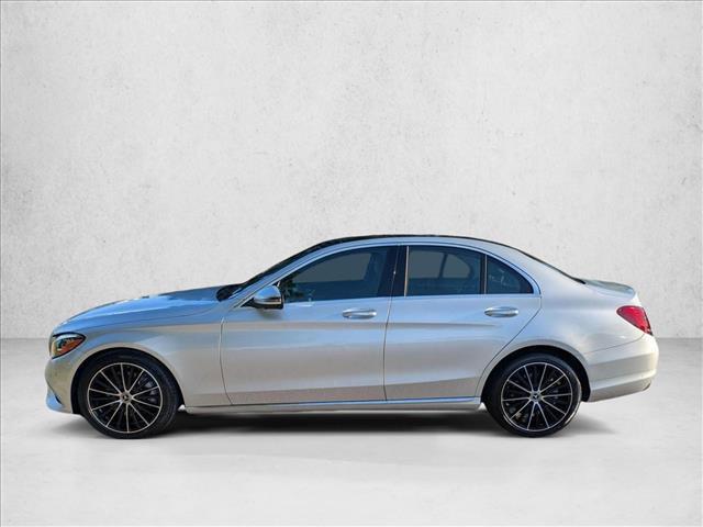 used 2021 Mercedes-Benz C-Class car, priced at $19,990