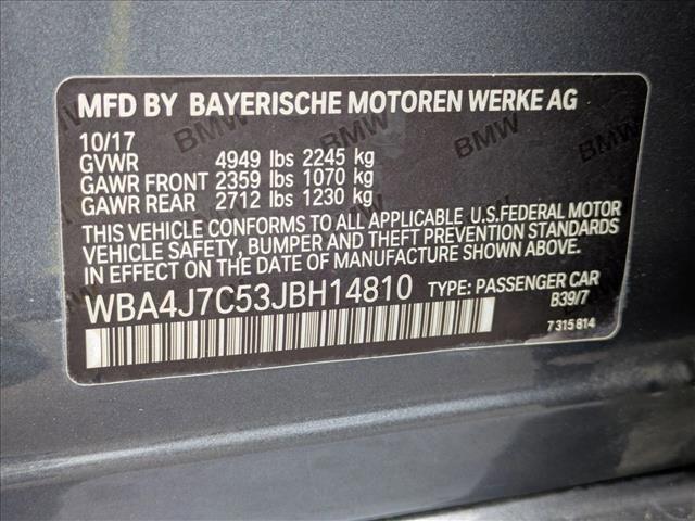 used 2018 BMW 440 Gran Coupe car, priced at $22,998