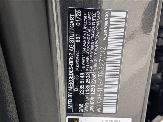 new 2026 Mercedes-Benz C-Class car, priced at $57,870