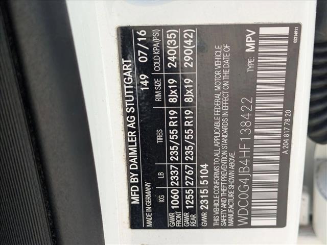 used 2017 Mercedes-Benz GLC 300 car, priced at $15,589