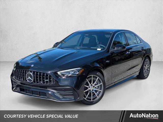 used 2025 Mercedes-Benz AMG C 43 car, priced at $55,777