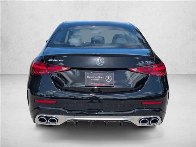 used 2025 Mercedes-Benz AMG C 43 car, priced at $55,777