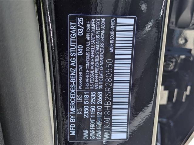 used 2025 Mercedes-Benz AMG C 43 car, priced at $55,777