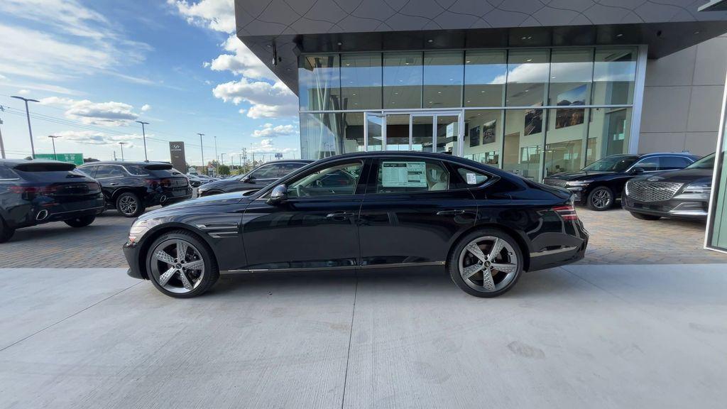 new 2025 Genesis G80 car, priced at $73,118