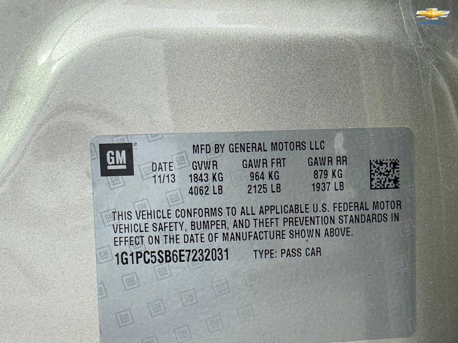 used 2014 Chevrolet Cruze car, priced at $5,999