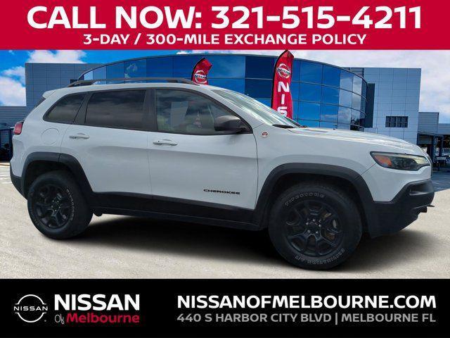 used 2021 Jeep Cherokee car, priced at $20,661