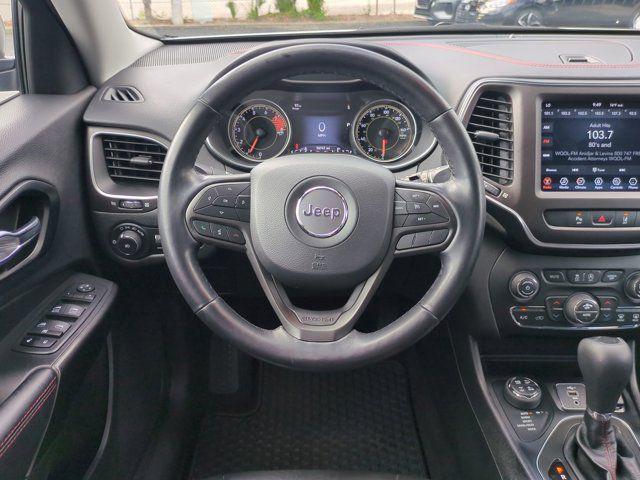 used 2021 Jeep Cherokee car, priced at $18,661