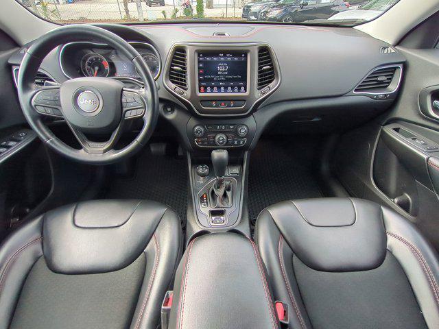 used 2021 Jeep Cherokee car, priced at $19,988