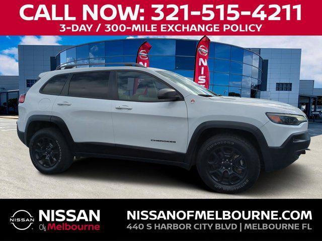 used 2021 Jeep Cherokee car, priced at $18,661